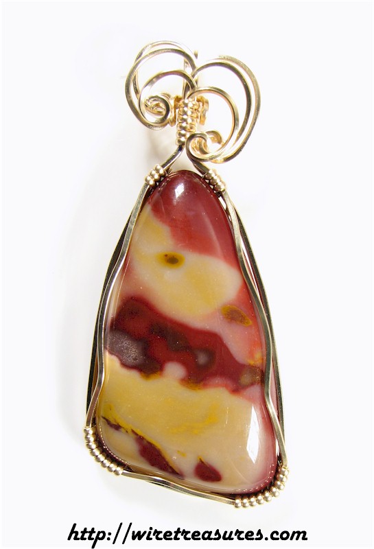 Mook Jasper Pendant