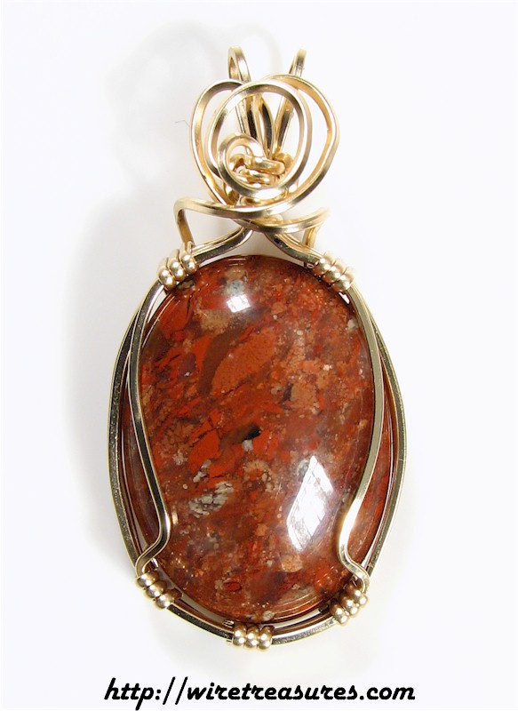 Brecciated Jasper Pendant