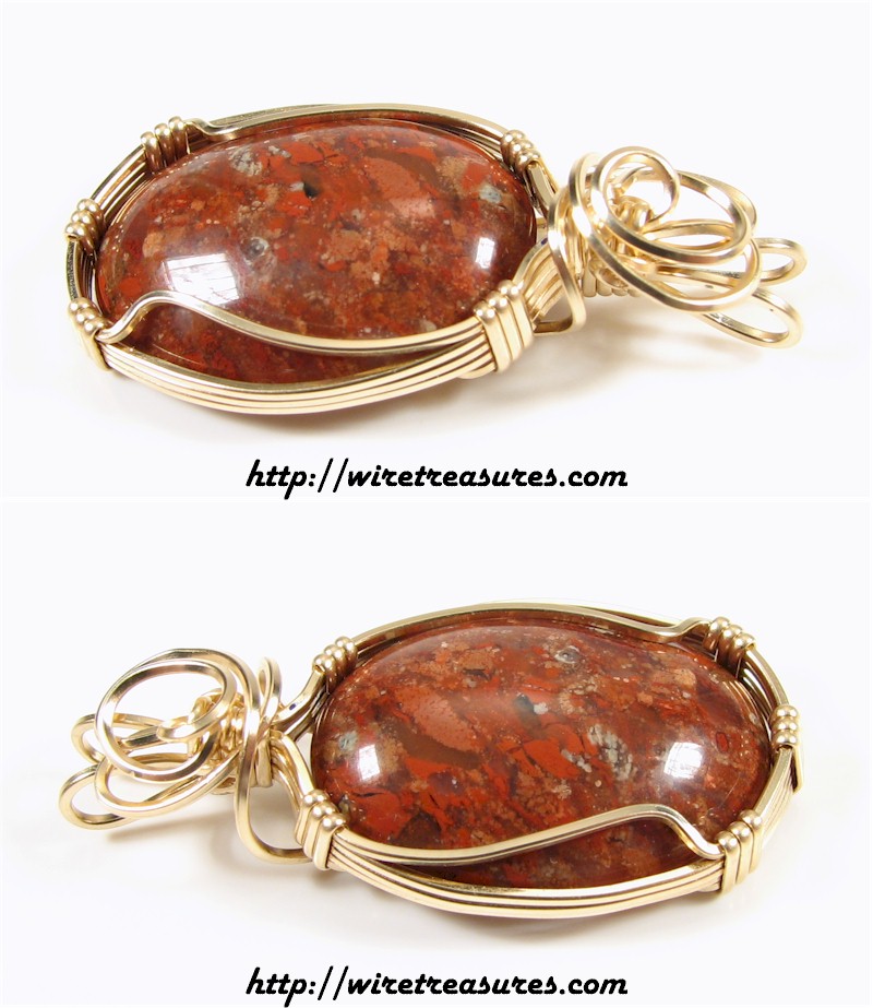 Brecciated Jasper Pendant