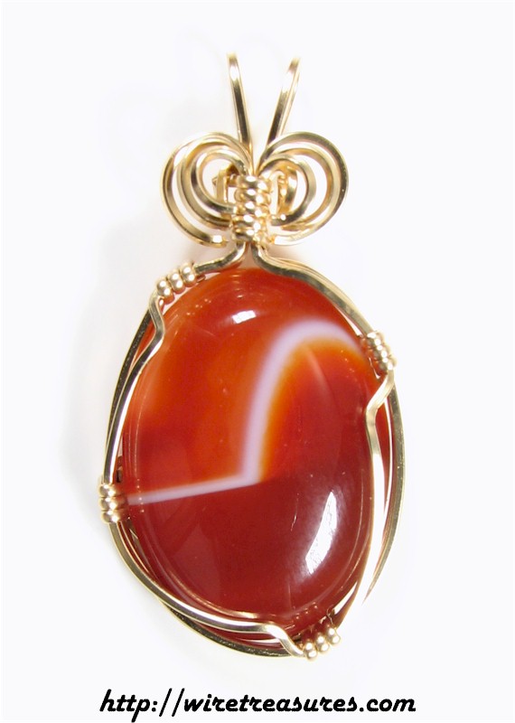 Red Sardonyx Pendant