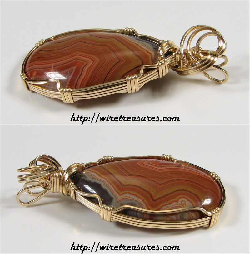 Dryhead Agate Pendant