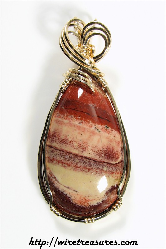 Rainbow Jasper Pendant