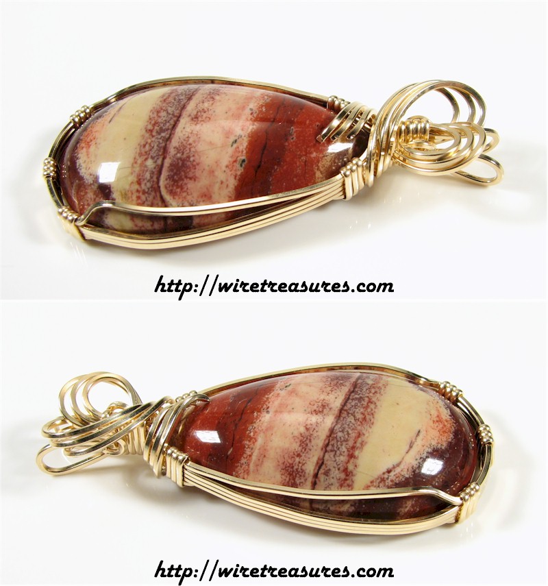 Rainbow Jasper Pendant