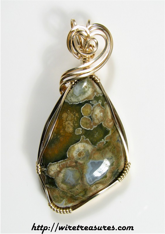 Rainforest Jasper Pendant