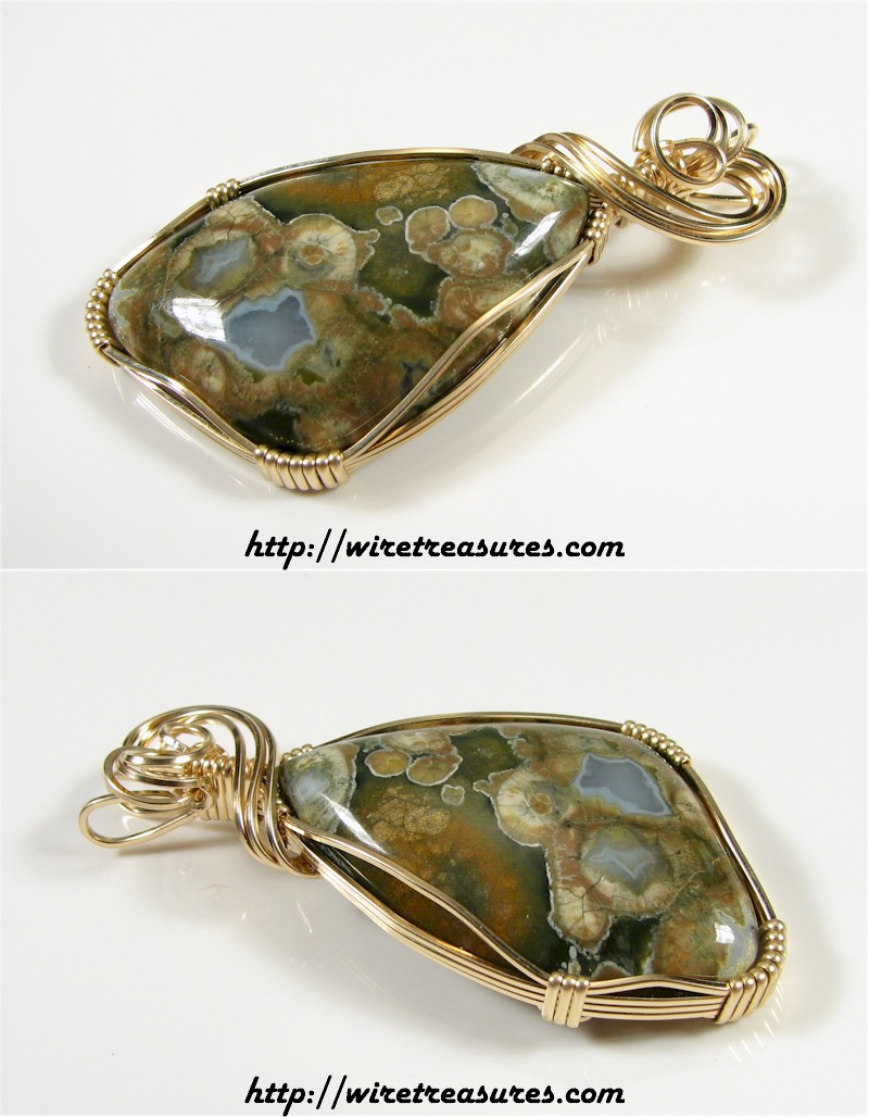 Rainforest Jasper Pendant