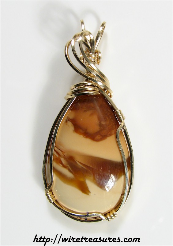 Picture Jasper Pendant