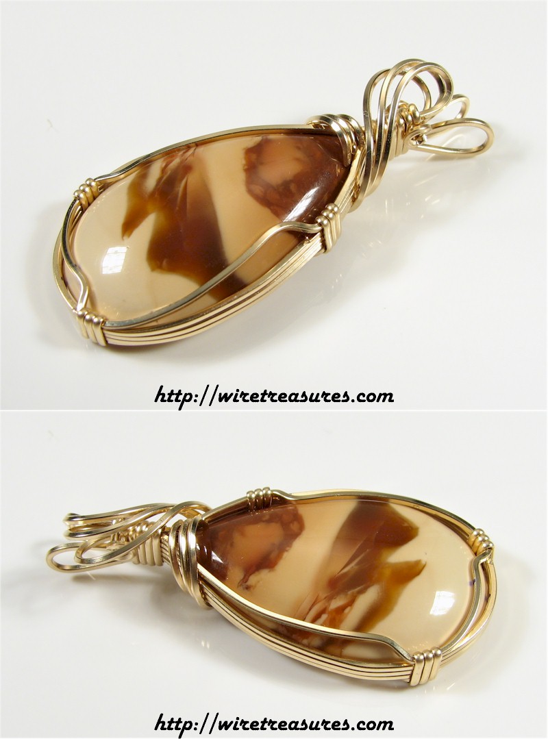 Picture Jasper Pendant