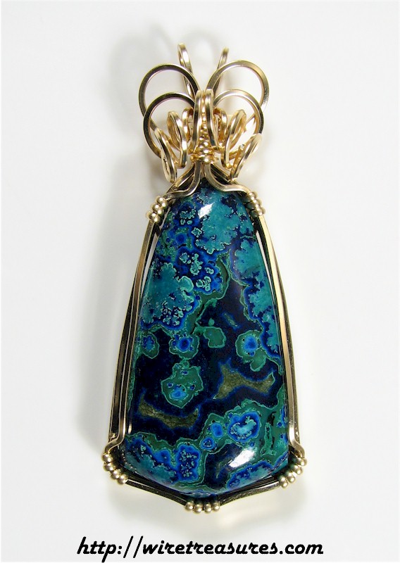 Malachite & Azurite Pendant