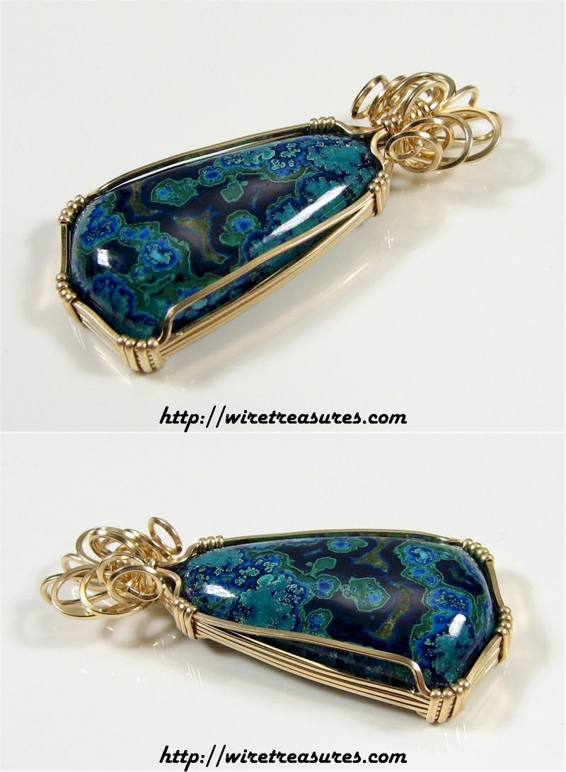 Malachite & Azurite Pendant