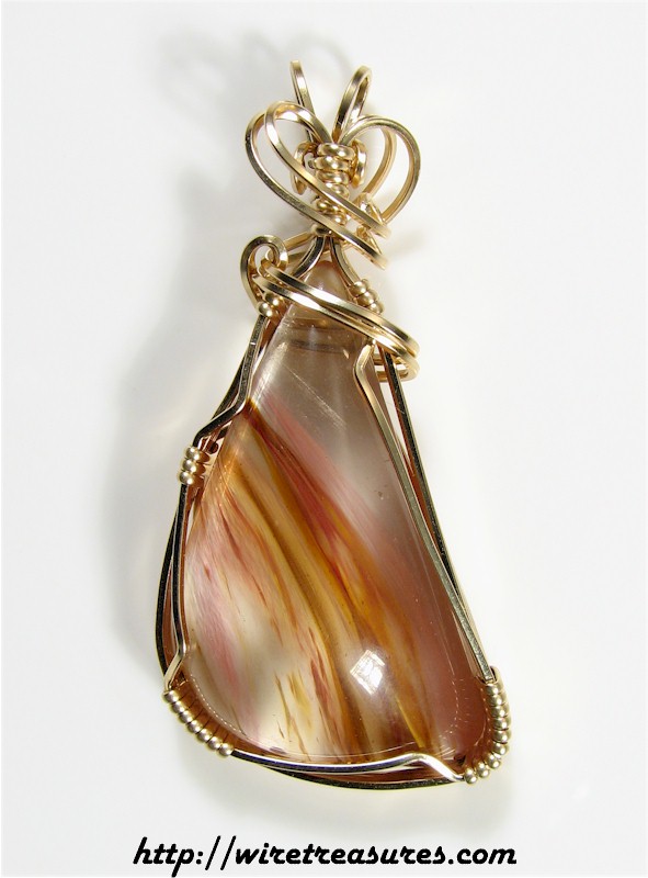 Smelted Quartz Pendant