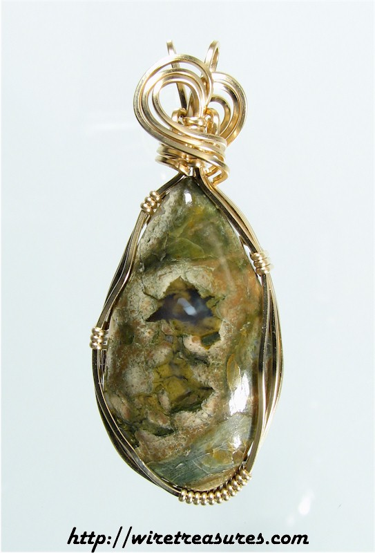 Rainforest Jasper Pendant