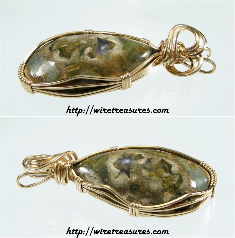 Rainforest Jasper Pendant