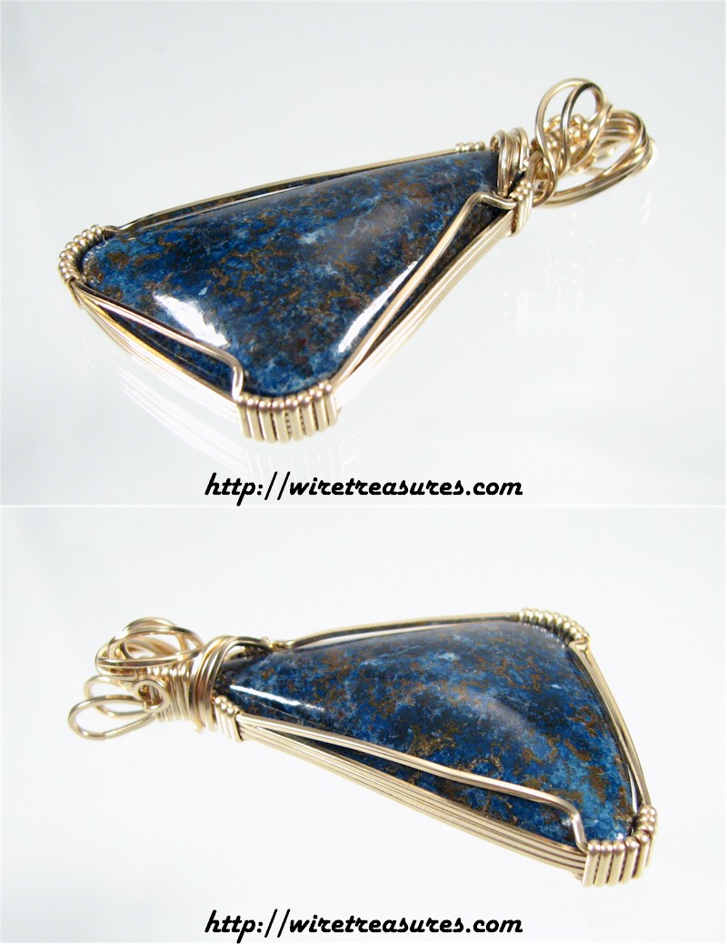 Shattuckite Pendant