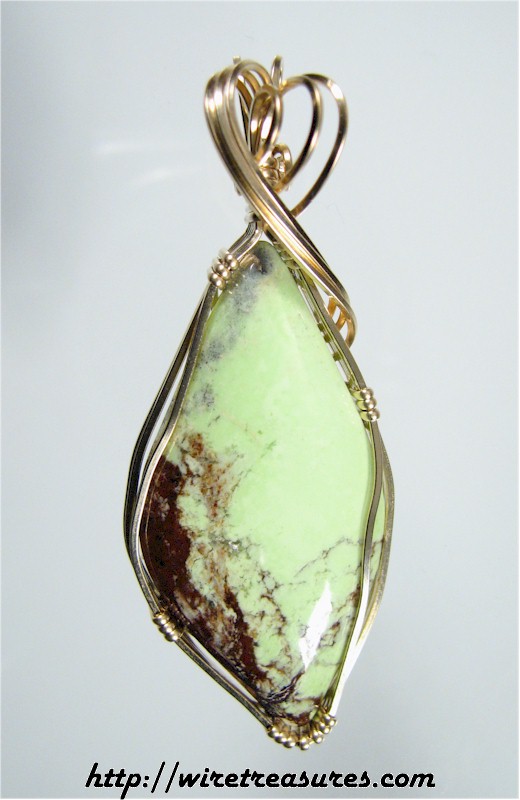 Lemon Chrysoprase Pendant