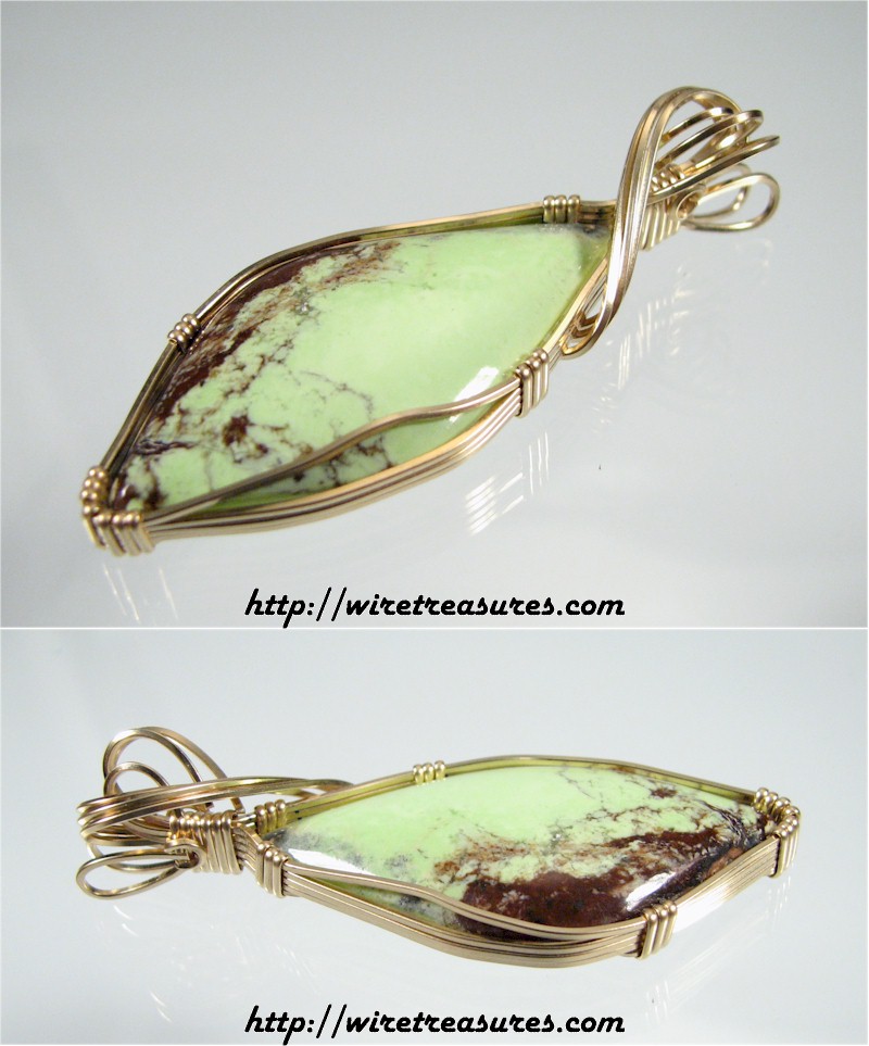 Lemon Chrysoprase Pendant