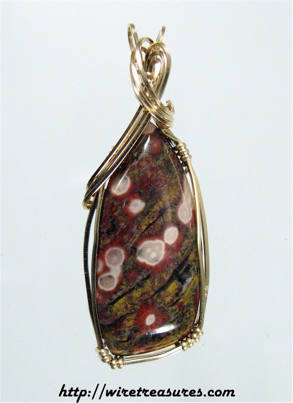 Poppy Jasper Pendant