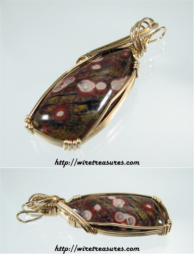 Poppy Jasper Pendant