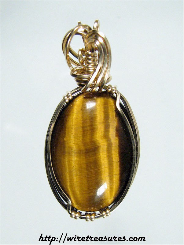 Tigereye Jasper Pendant