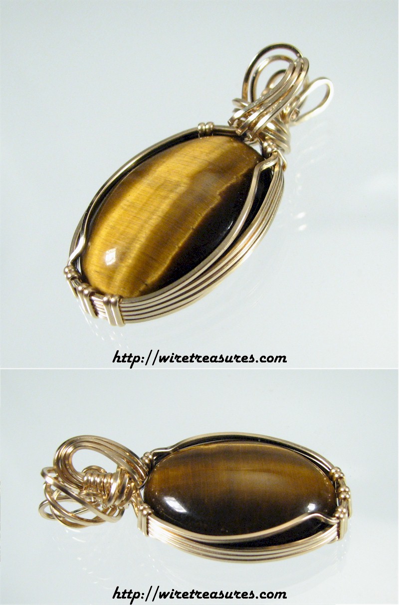 Tigereye Jasper Pendant