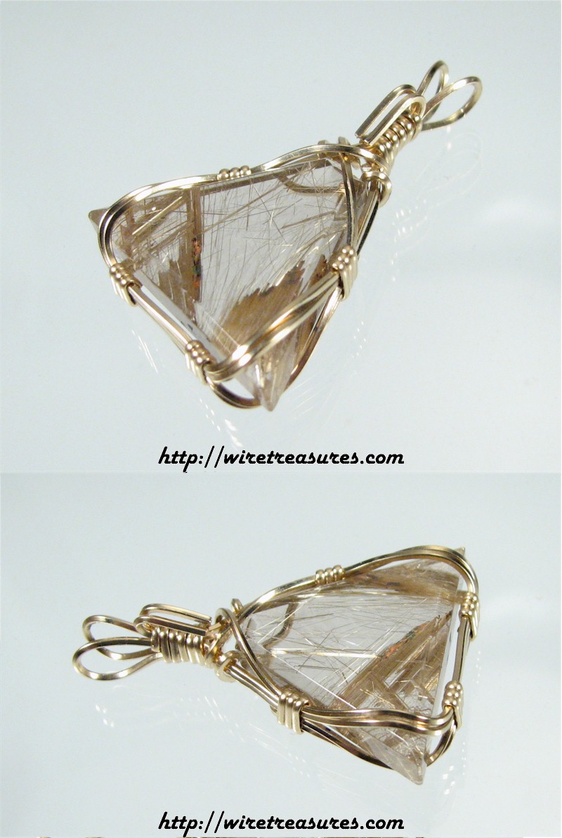 Rutilated Quartz Pendant