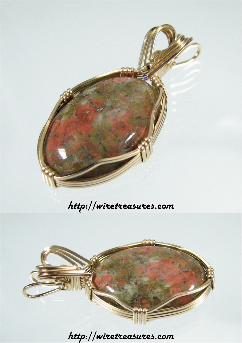 Unakite Pendant