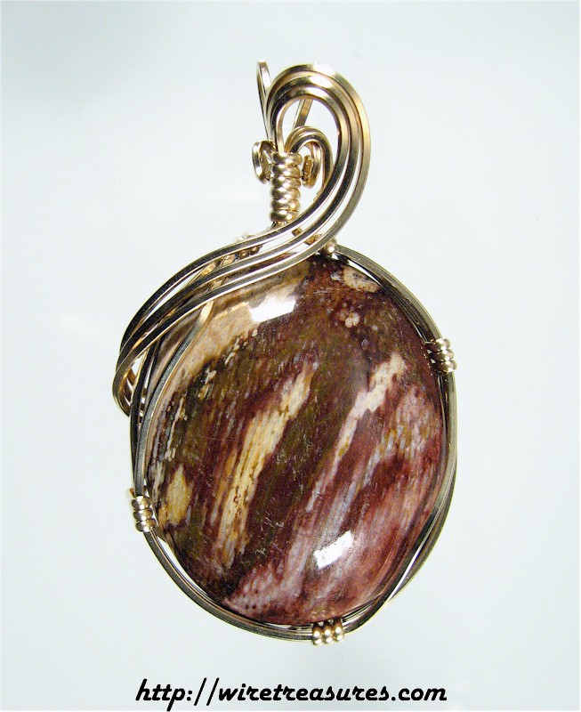 Petrified Palmwood Pendant