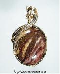 Petrified Palmwood Pendant