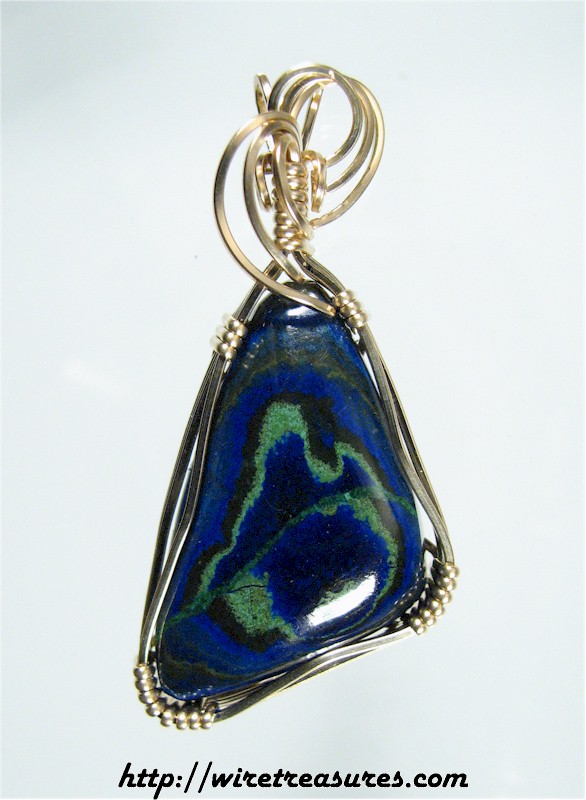 Malachite & Azurite Pendant