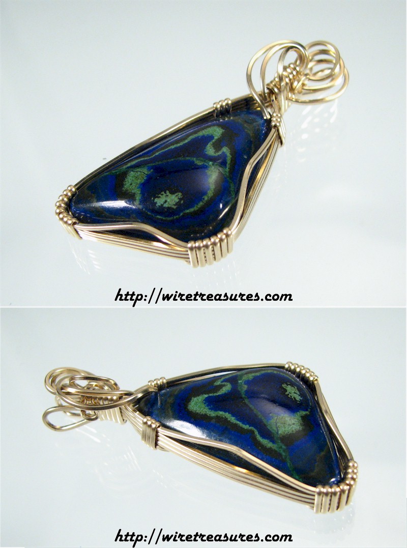 Malachite & Azurite Pendant