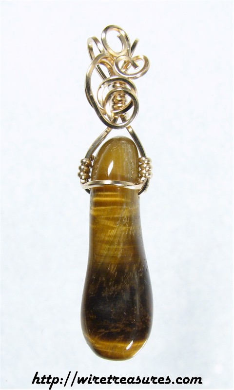 TIger Eye Bead Pendant