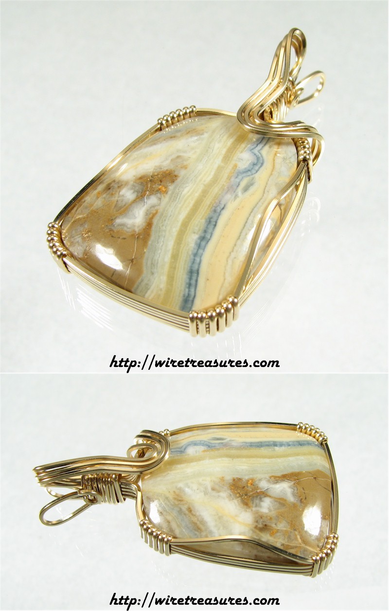 Lapis Lace Onyx Pendant