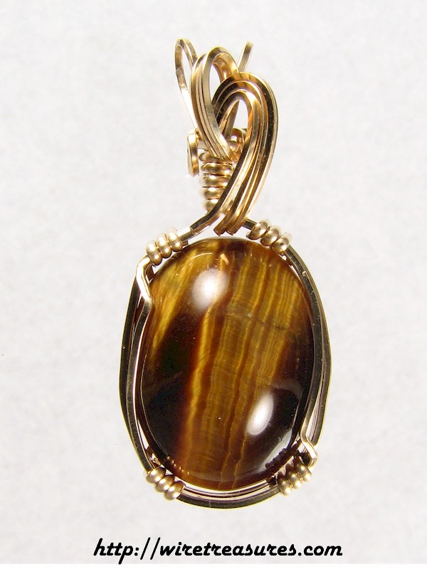 Tigereye Jasper Pendant