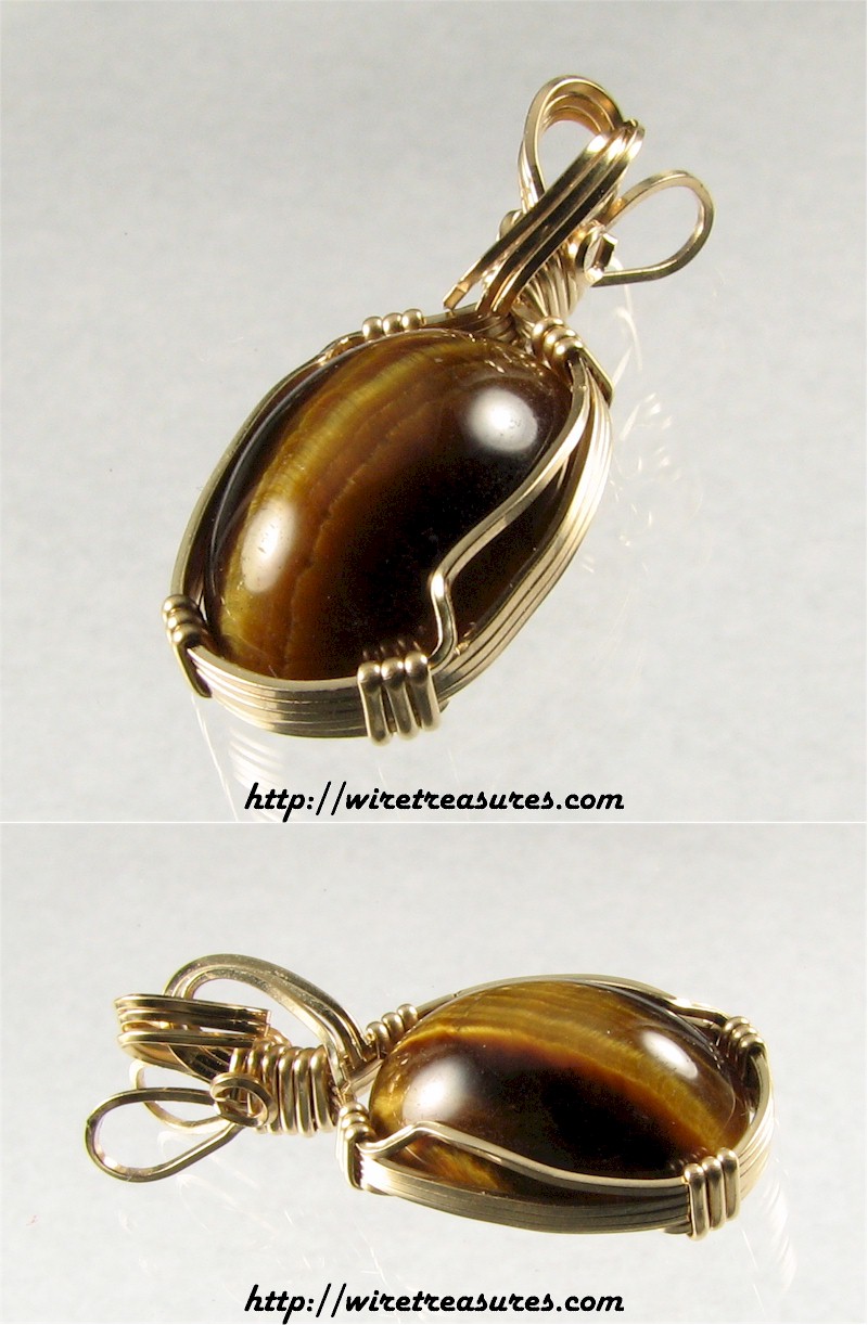 Tigereye Jasper Pendant