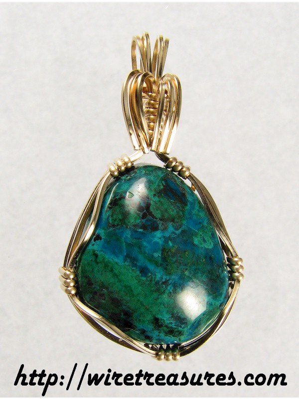 Chrysocolla Pendant