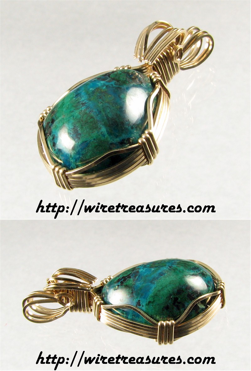 Chrysocolla Pendant