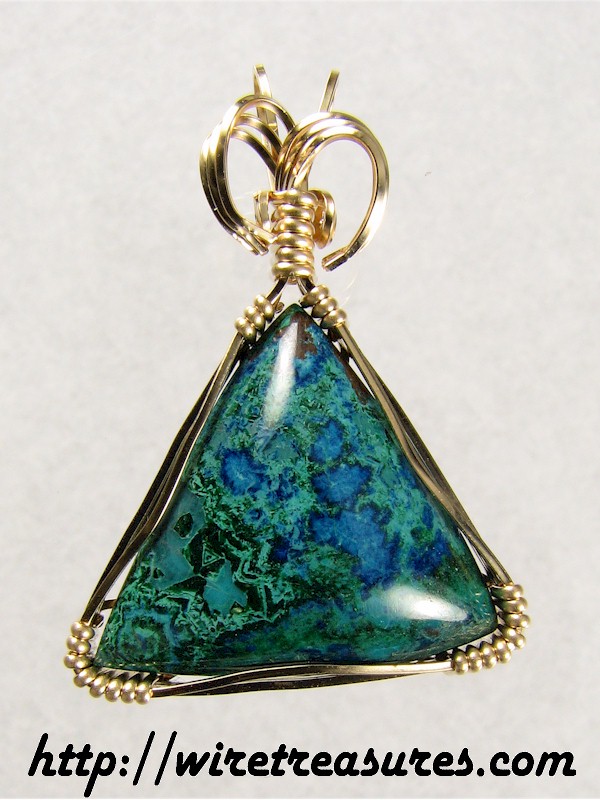 Chrysocolla Pendant