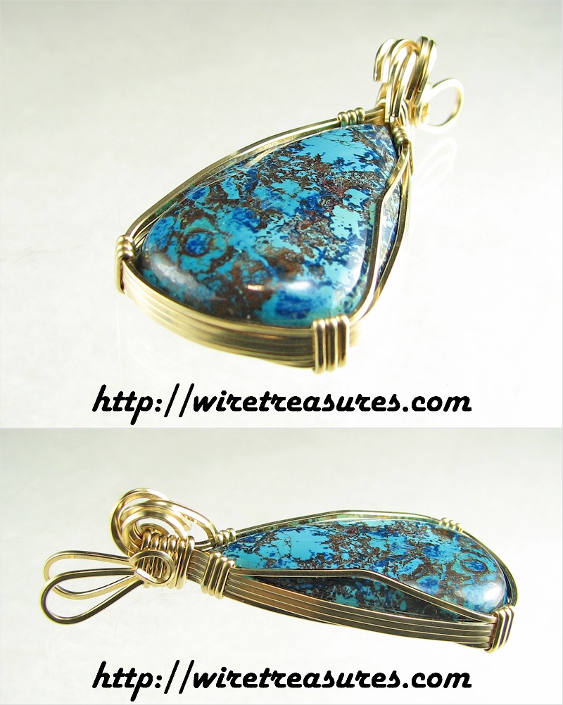 Chrysocolla Pendant