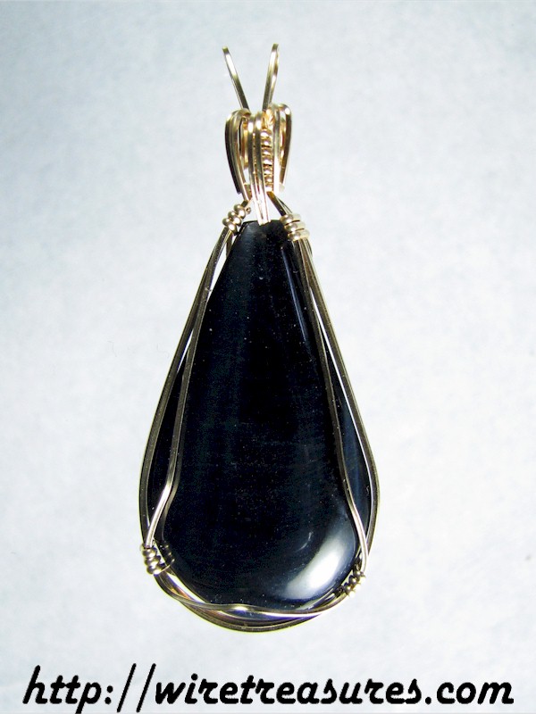 Sheen Obsidian Pendant