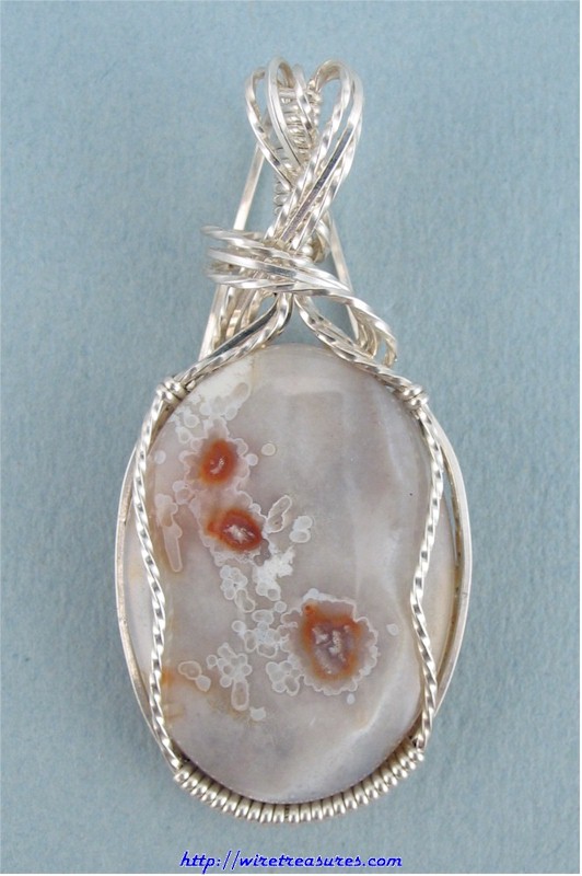 Lace Agate Pendant