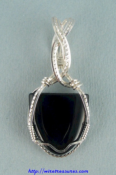 Onyx Shield Pendant