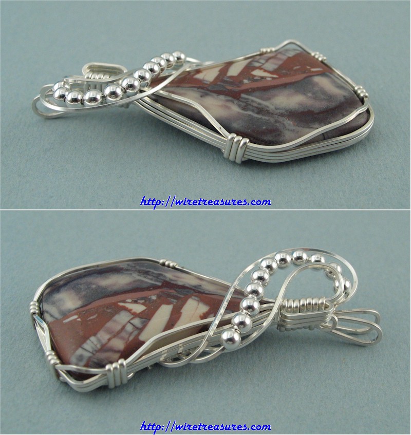 Porcelain Jasper Pendant