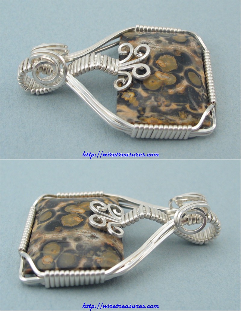 Leopardskin Jasper Pendant