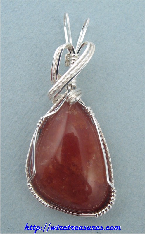 Red Agate Pendant