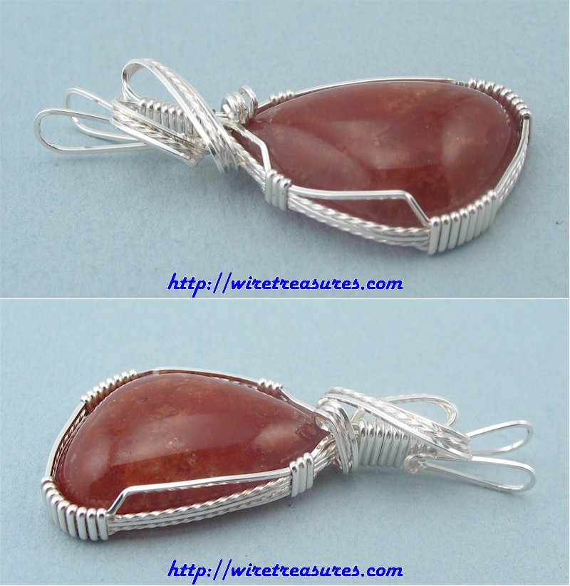 Red Agate Pendant