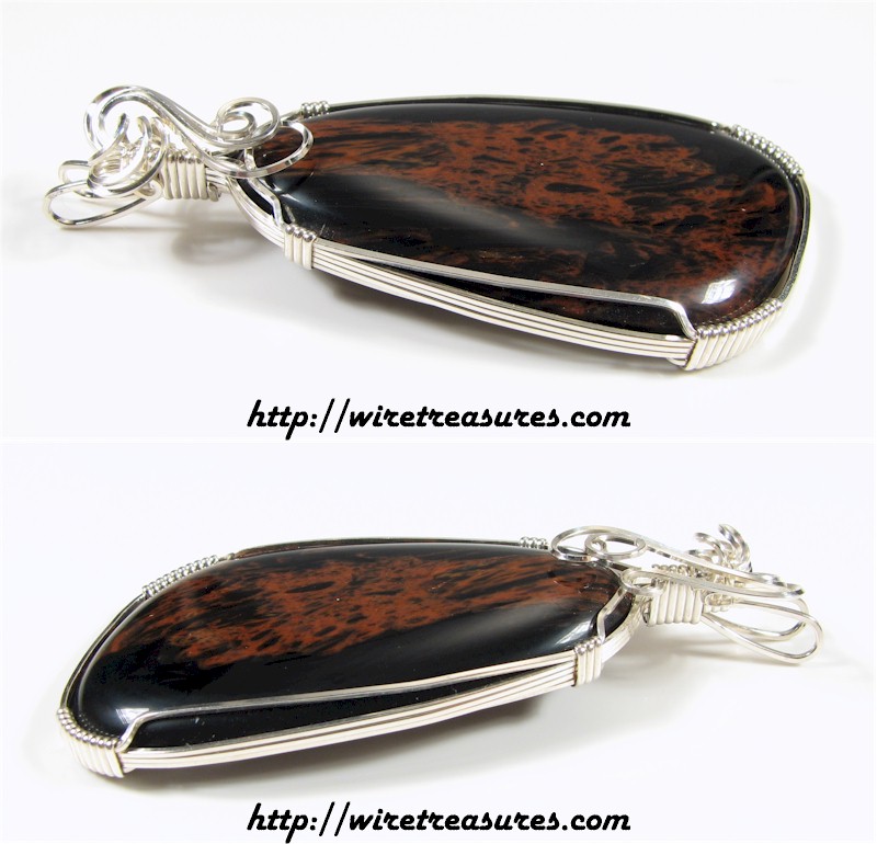 Mahogany Obsidian Pendant