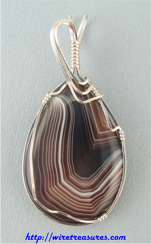 Tuxedo Agate Pendant