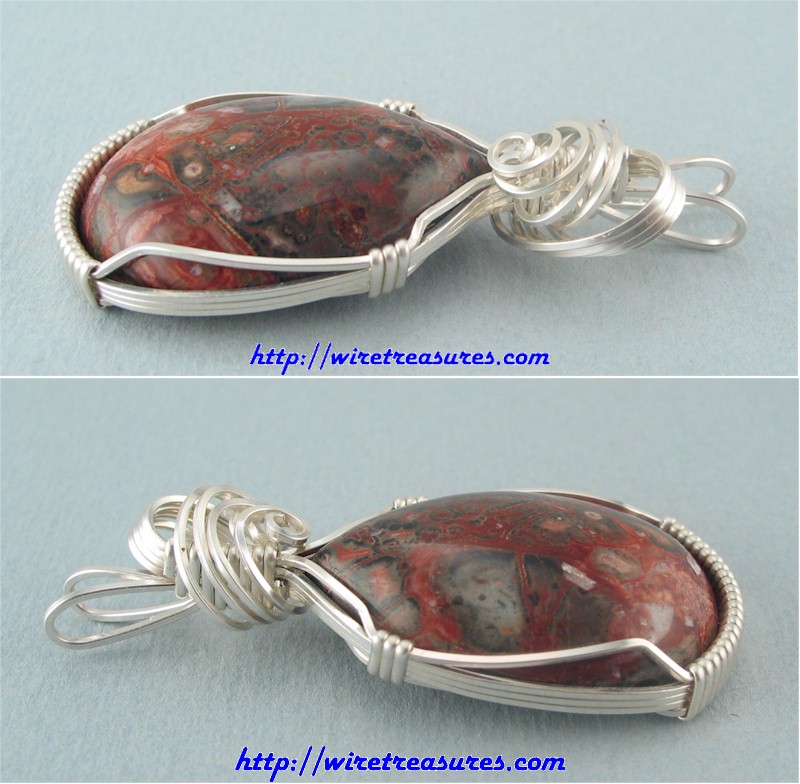 Leopardskin Jasper Pendant