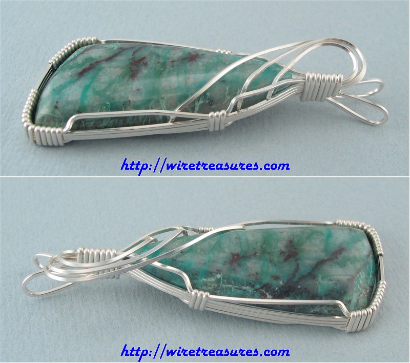 Chrysocolla Pendant