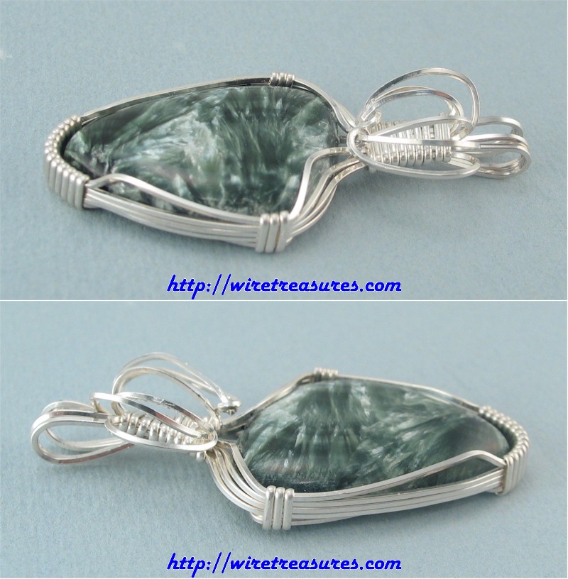 Seraphinite Pendant