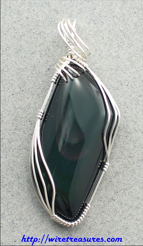 Rainbow Obsidian Pendant